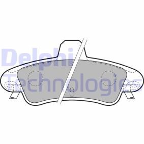 FORD Bremsbeläge von DELPHI