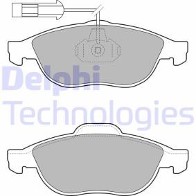 ALFA ROMEO Bremsbeläge von DELPHI