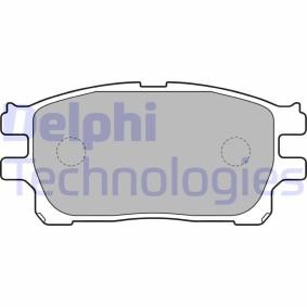 Bremsbeläge von DELPHI