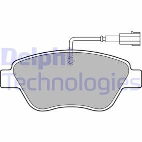 FIAT Bremsbeläge von DELPHI