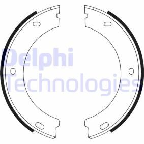 Compre Jogo de maxilas de travão, travão de estacionamento da DELPHI LS1597 a um preço baixo por 25,15 €