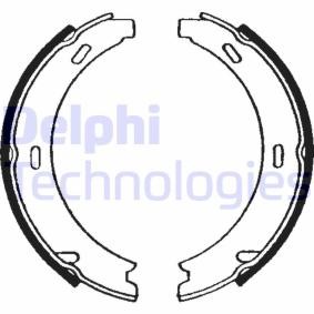 Köp Handbromsbackar av DELPHI LS1637 till det låga priset 236,68 kr