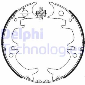 Achetez des Mâchoires de frein à main DELPHI LS1901 à prix pour 23,45 €