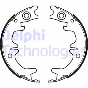 Bremsbackensatz, Feststellbremse LS1974 TOYOTA HARRIER von DELPHI