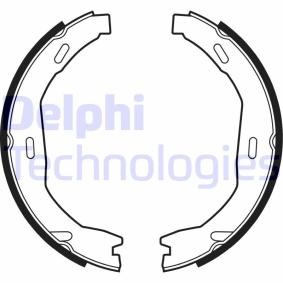 Köp Handbromsbackar av DELPHI LS2006 till det låga priset 301,23 kr