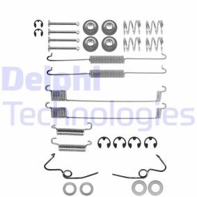 Compre Kit de acessórios, maxilas do travão de DELPHI online para TRANSIT Autocarro (T_ _) a preços moderados