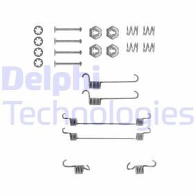 Compre Kit de acessórios, maxilas do travão da DELPHI LY1110 a um preço baixo por 6,73 €
