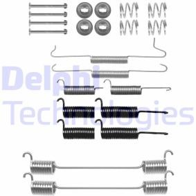 Compre Kit de acessórios, maxilas do travão de DELPHI online para LT 40-55 I Camião de plataforma / Chassis (293-909) a preços moderados