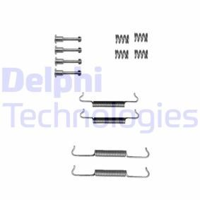 Compre Kit de acessórios, maxilas do travão de DELPHI online para Ulysse (179_) a preços moderados