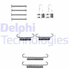 Comprar Juego de accesorios, zapatas de freno de estacionamiento de DELPHI LY1333 a bajo precio de 6,93 €