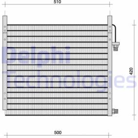 Klimakondensator TSP0225003 für ALFA ROMEO