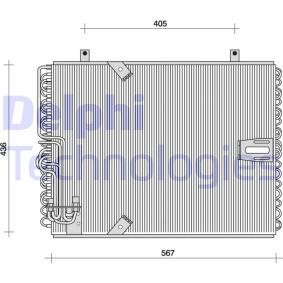 Achetez des Condenseur, climatisation DELPHI TSP0225015 à prix pour 160,12 €
