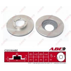 Bremsscheibe von ABE