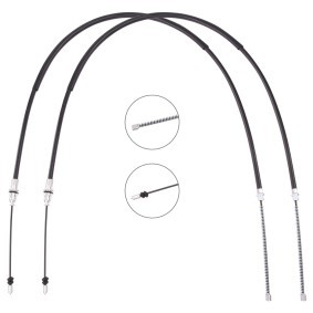 Handbremsseil für VAUXHALL von RIDEX