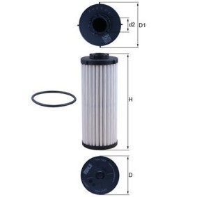 VOLKSWAGEN Hydraulikfilter, Automatikgetriebe von KNECHT