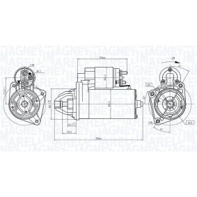 Acquista Motorino avviamento da MAGNETI MARELLI 063721687010 a buon mercato per soli 115,45 €