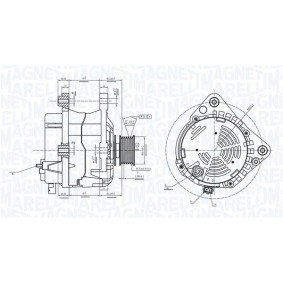 Lichtmaschine von MAGNETI MARELLI