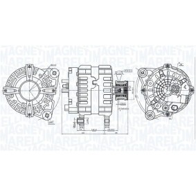 Lichtmaschine von MAGNETI MARELLI