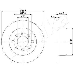 Bremsscheibe 61-00-0235C