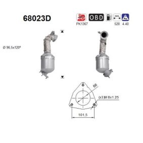 Katalysator 68023D