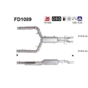 Køb Partikelfilter af AS FD1089 til den lave pris 4935,86 DKK