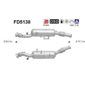 Partikelfilter (DPF) FD5138