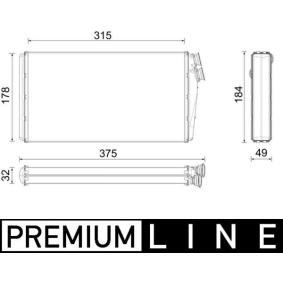Osta Lämmityslaitteen kenno MAHLE ORIGINAL:llä AH 295 000P edullisesti hintaan 106,30 €