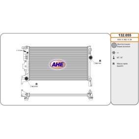 Acquista Radiatore motore da AHE 132.055 a buon mercato per soli 246,73 €