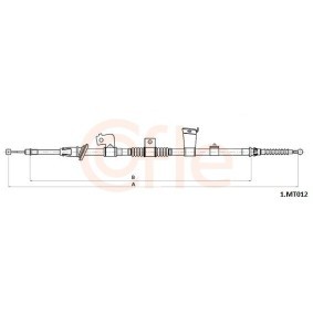 Handbremsseil 92.1.MT012