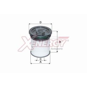 Kraftstofffilter X1599466 für LANCIA