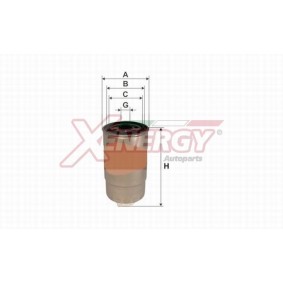 Kraftstofffilter für FIAT von AP XENERGY