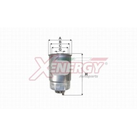 Kraftstofffilter X1599685 für Voyager (404_) für 12,01 CHF