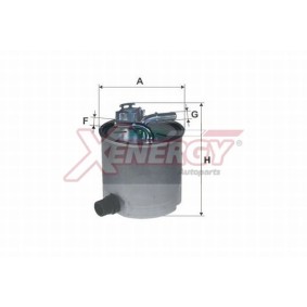 Compre Filtro de combustível da AP XENERGY X1599805 a um preço baixo por 16,39 €