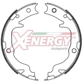 Bremsbackensatz X50457 für JEEP