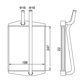 Comprar Radiador de calefacción de HART 624 729 a bajo precio de 30,29 €