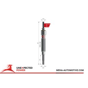 Glühkerze MH70146 für MITSUBISHI
