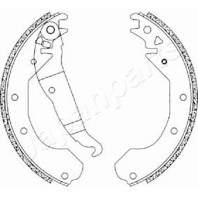 Bremsbackensatz GF-0404AF für DAEWOO