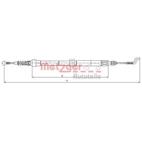 Acquista Cavo freno a mano da METZGER 10.7393 a buon mercato per soli 11,42 €