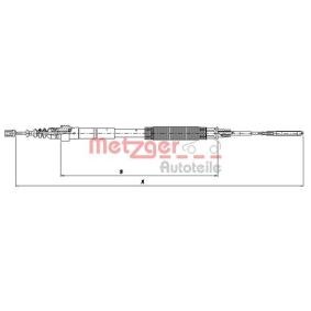 Acquista Cavo freno a mano da METZGER 10.7481 a buon mercato per soli 11,13 €