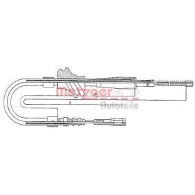 Handbremsseil 10.7501