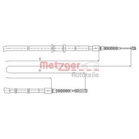 Acquista Cavo freno a mano da METZGER 10.7545 a buon mercato per soli 16,04 €