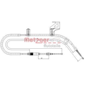 Acquista Cavo freno a mano da METZGER 10.9041 a buon mercato per soli 56,17 €