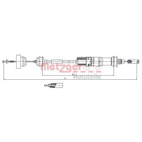 Compre Cabo de aço, accionamento da embraiagem da METZGER 11.3922 a um preço baixo por 29,28 €