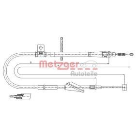Acquista Cavo freno a mano da METZGER 11.5741 a buon mercato per soli 21,30 €