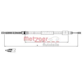 Handbremsseil für PEUGEOT von METZGER