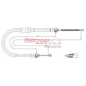Acquista Cavo freno a mano da METZGER 11.6573 a buon mercato per soli 14,34 €