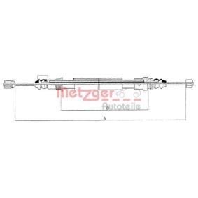 Acquista Cavo freno a mano da METZGER 11.6582 a buon mercato per soli 13,70 €