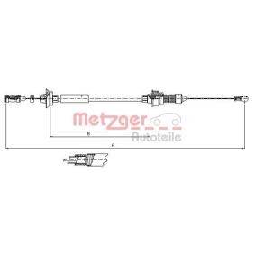 Gaszug für FIAT von METZGER