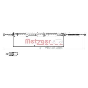 Handbremsseil für FORD von METZGER
