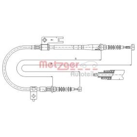 Handbremsseil 17.0595 für 626 IV Schrägheck (GE) für 24,79 CHF